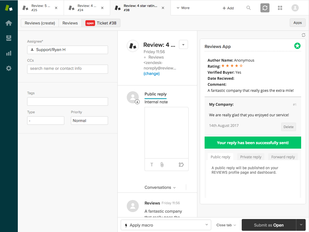 REVIEWS.io App screenshot 1